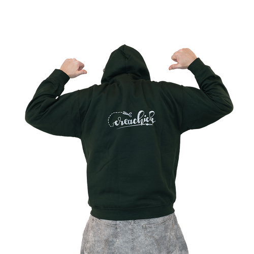 CreaChick Hoodie Groen