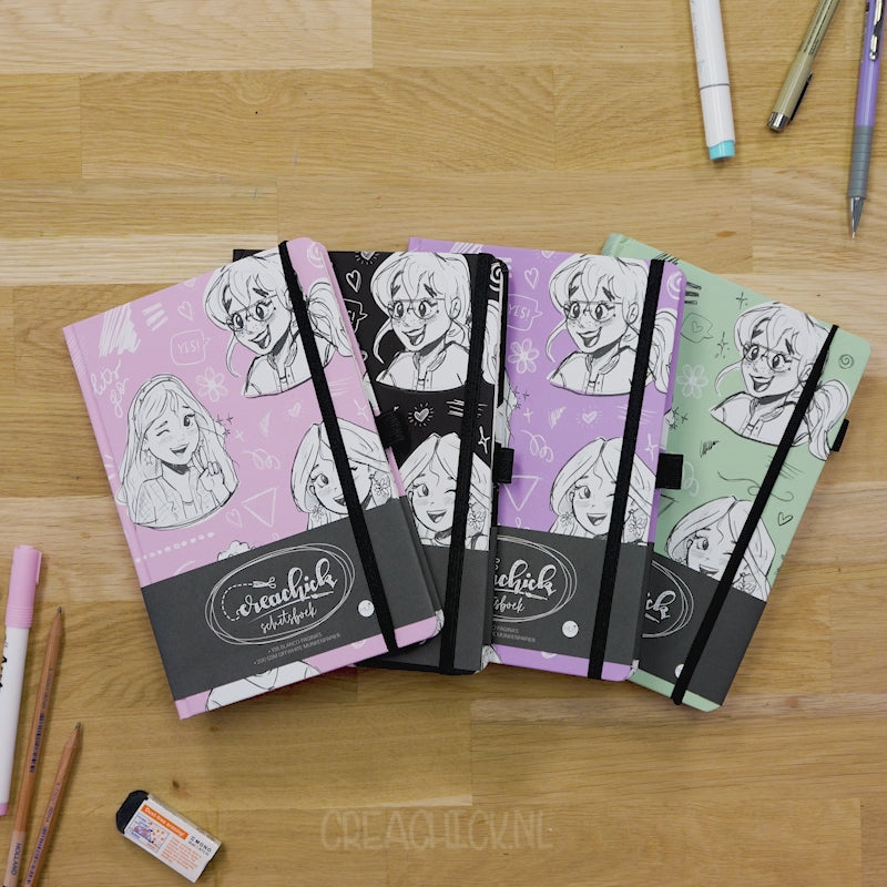 CreaChick Schetsboek Familie