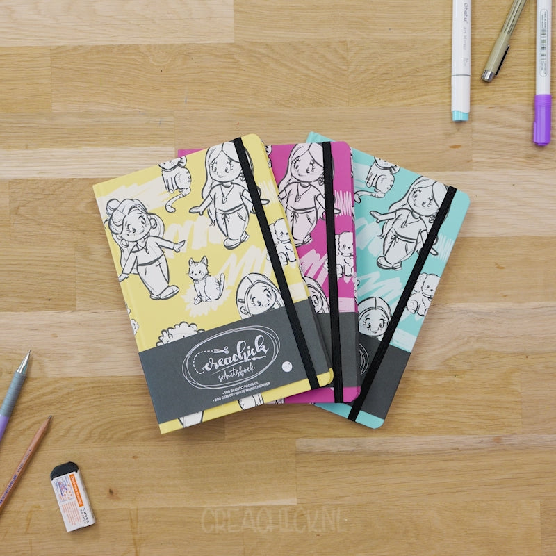 CreaChick Schetsboek Chibi