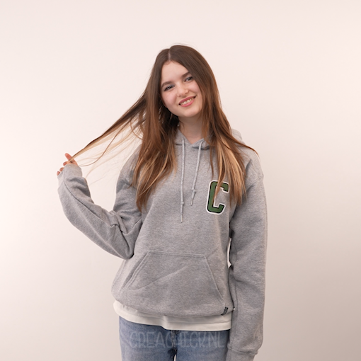 CreaChick Hoodie Grijs