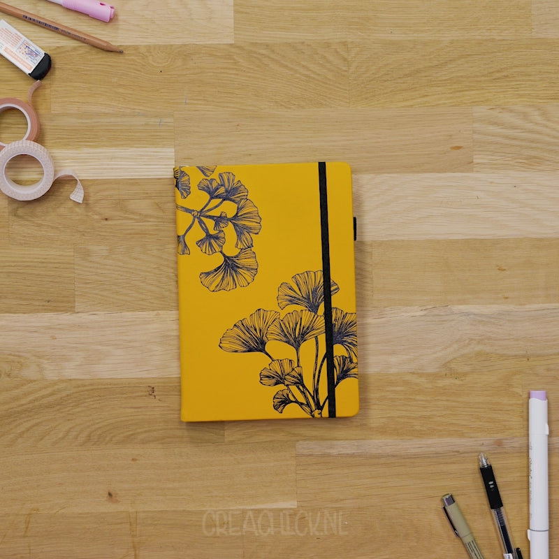 CreaChick Journal Okergeel
