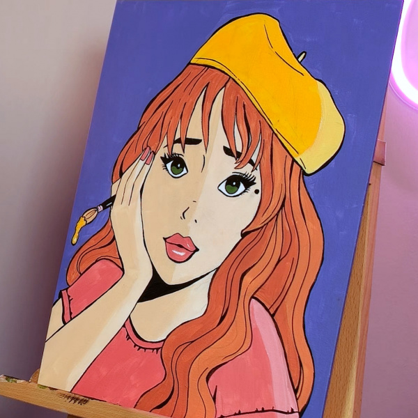 CreaChick Pop Art Acrylverf