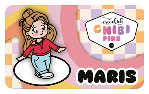 De nieuwe CreaChick Chibi pin van Maris