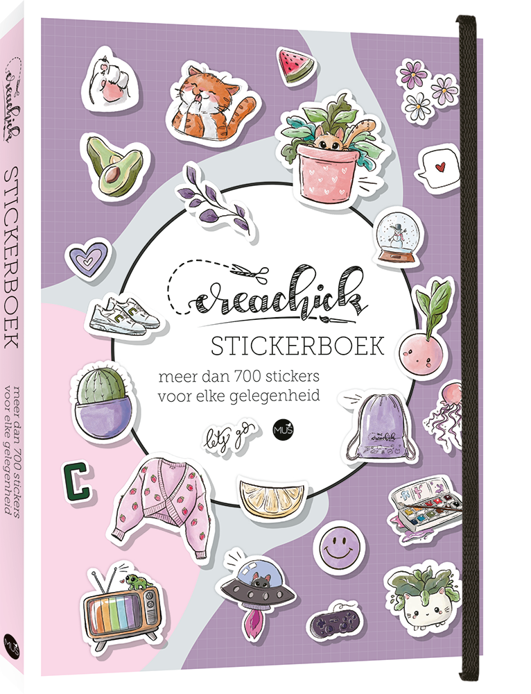 Het allernieuwste CreaChick Stickerboek